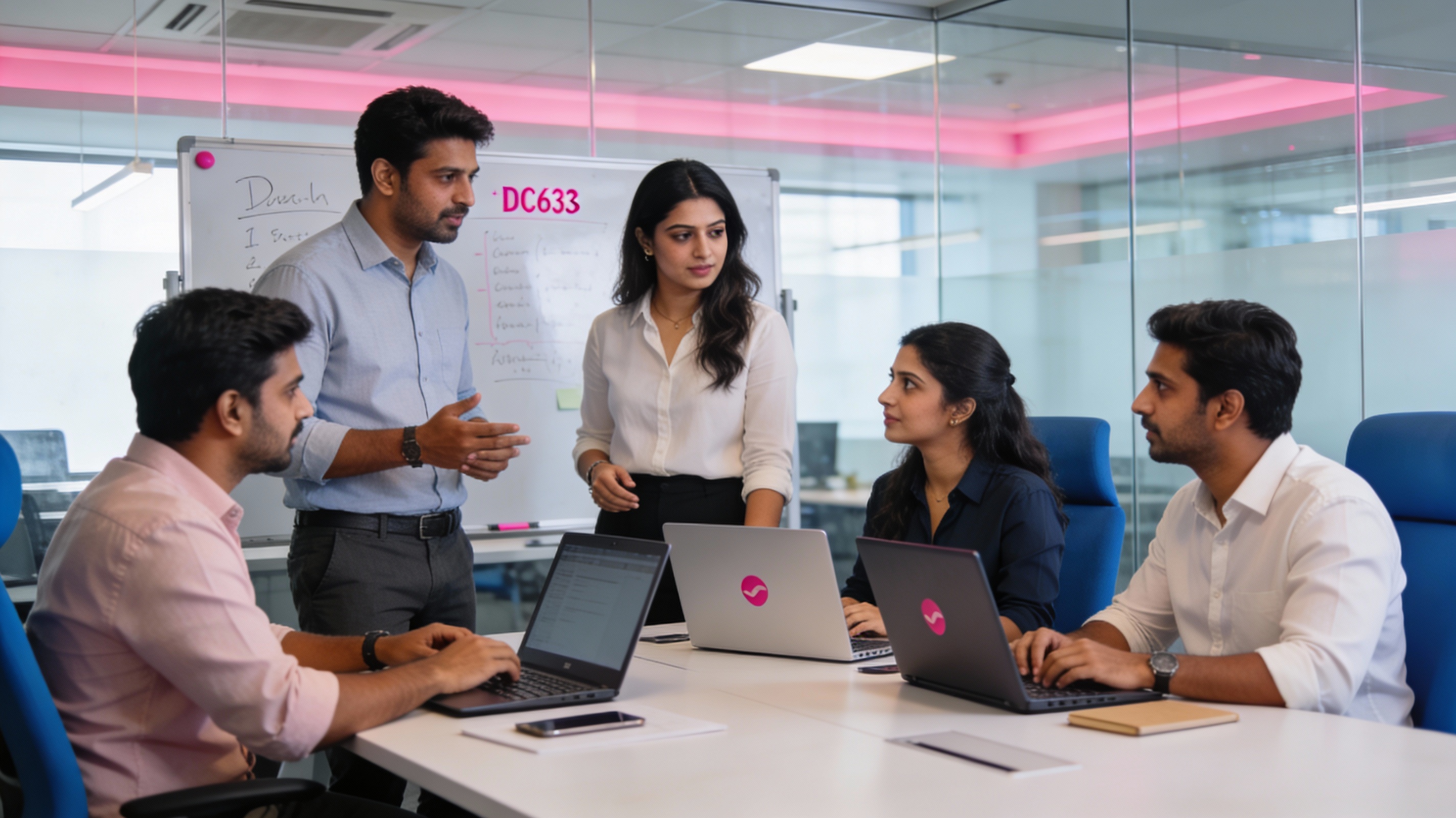 MessagesWave Team working together